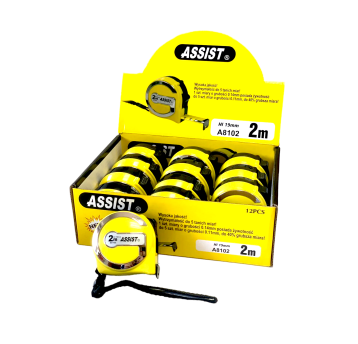 MIARA ZWIJANA 2 M ŻÓŁTA ASSIST, GR. 0,14MM