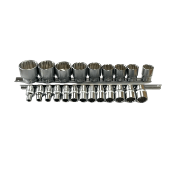 NASADKI NA SZYNIE MET. 1/2", 22ELEM, 8-36MM, 12KĄT