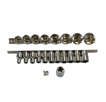 NASADKI NA SZYNIE METAL. 1/2" 20 EL. CALOWE