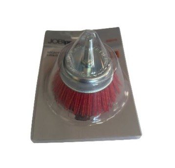 SZCZOTKA CZOŁOWA JOBIPROFI, HEX, 75MM, NYLONOWA