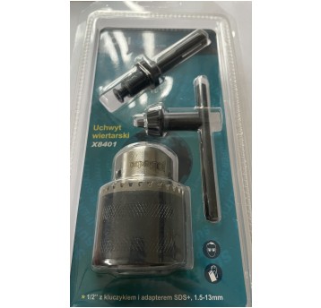 UCHWYT 1/2" Z KL. I ADAPT. SDS+ 1.5-13MM JOBIEXTRA