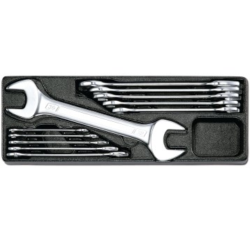 WKŁAD - ZESTAW KLUCZY PŁASKICH 11EL. HONITON