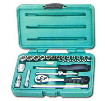 ZESTAW NARZĘDZI "HONITON" 1/4" HONIDRIVER 20 ELEM.