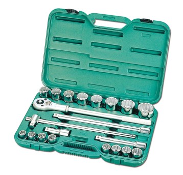 ZESTAW NARZĘDZI HONITON 3/4", 21 ELEM. 12-KĄTNY