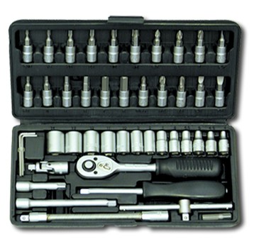 ZESTAW NARZĘDZI "HONITON" (46) 1/4" , 4-14 MM