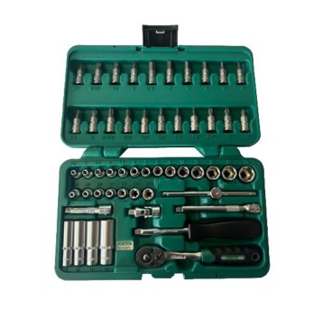 ZESTAW NARZĘDZI "HONITON" C.V. 1/4" 52EL.