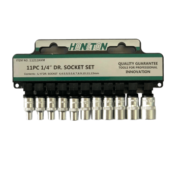 ZESTAW NASADEK "HONITON" (11) 1/4" , 4-13 MM
