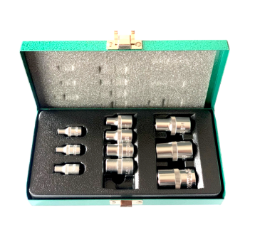 ZESTAW NASADEK "HONITON" TORX WEW.3/8" 11 ELEM.